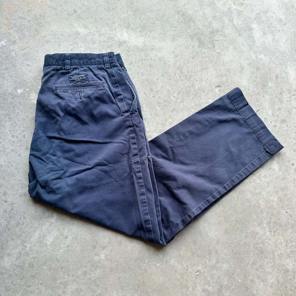 Polo Ralph Lauren Prospect Pant Classic Polo Chino Trousers Navy 36x30